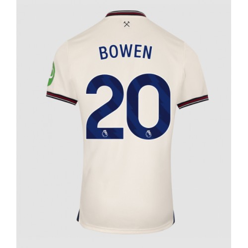Moški Nogometni dresi West Ham United Jarrod Bowen #20 Gostujoči 2025-26 Kratek Rokav